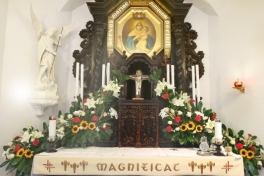 XXVI Diecezjalna Pielgrzymka Rodzin i uroczystość umieszczenia symbolu Ducha Świętego 15.08.2022